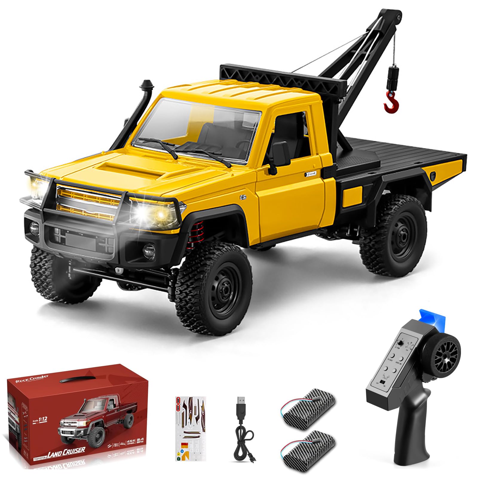 Amazon.co.jp: MN82T RCクローラー 1:12 LC79 4WD RCクローラー